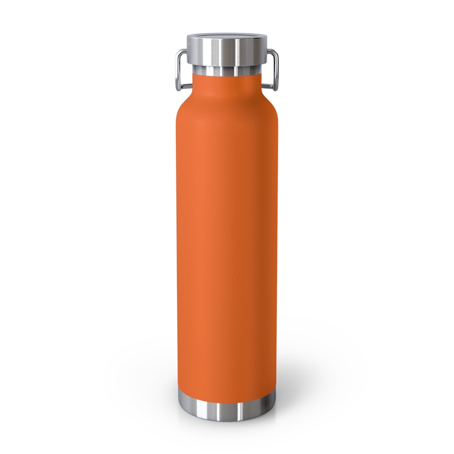 Insulated Copper Water Bottle 22oz — Orange Stainless Vacuum Flask