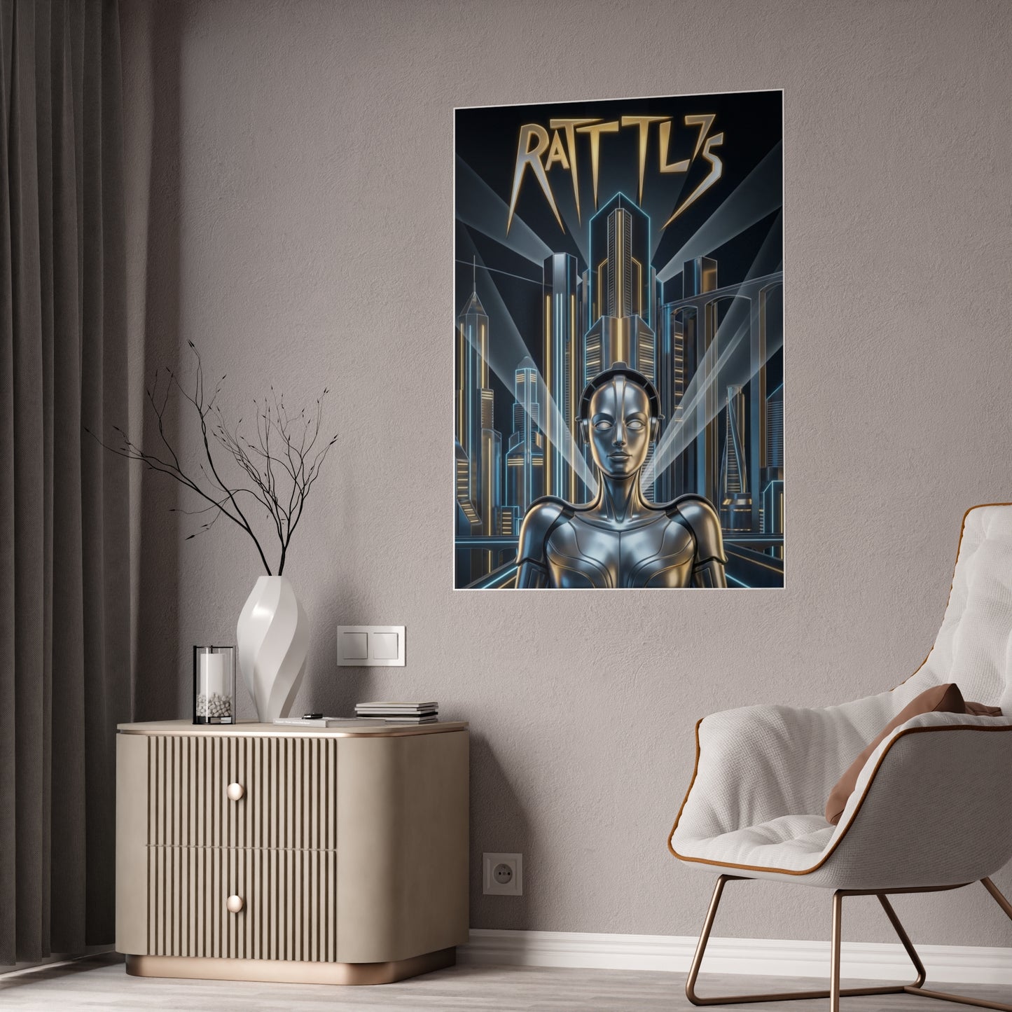 RATTL3 Metropolis Parody Poster