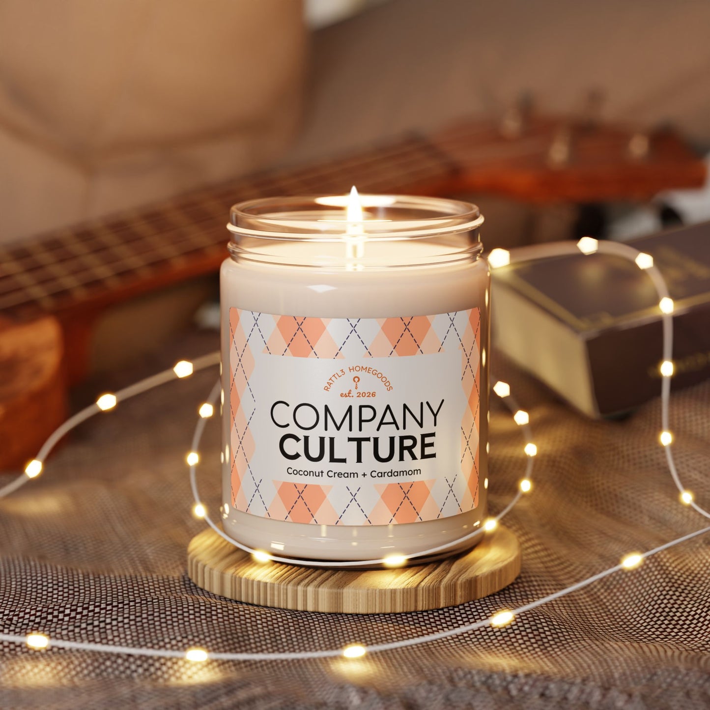 Company Culture — Coconut Cream & Cardamom Scented Jar (9oz)