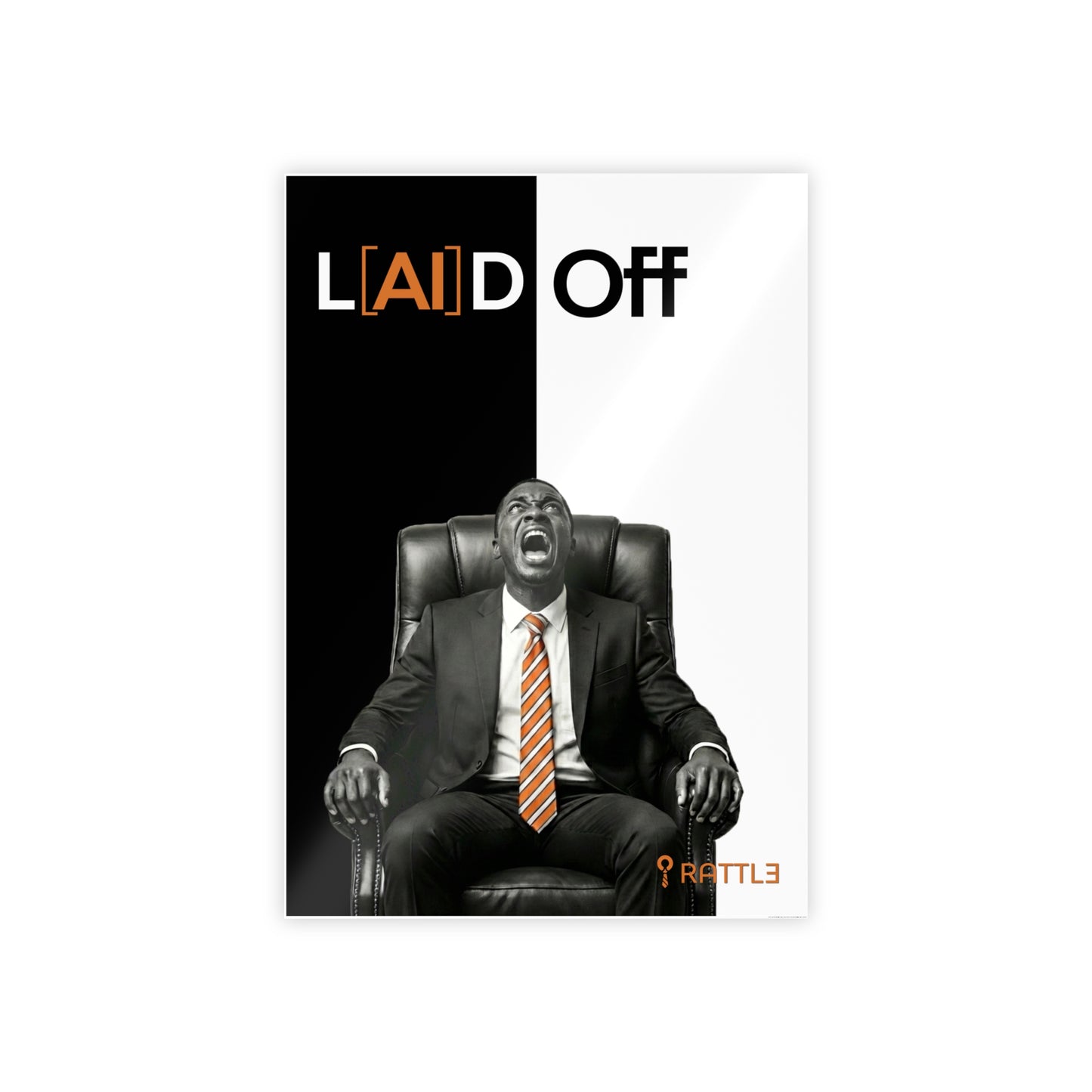 Sunken Place L[AI]D OFF Glossy poster