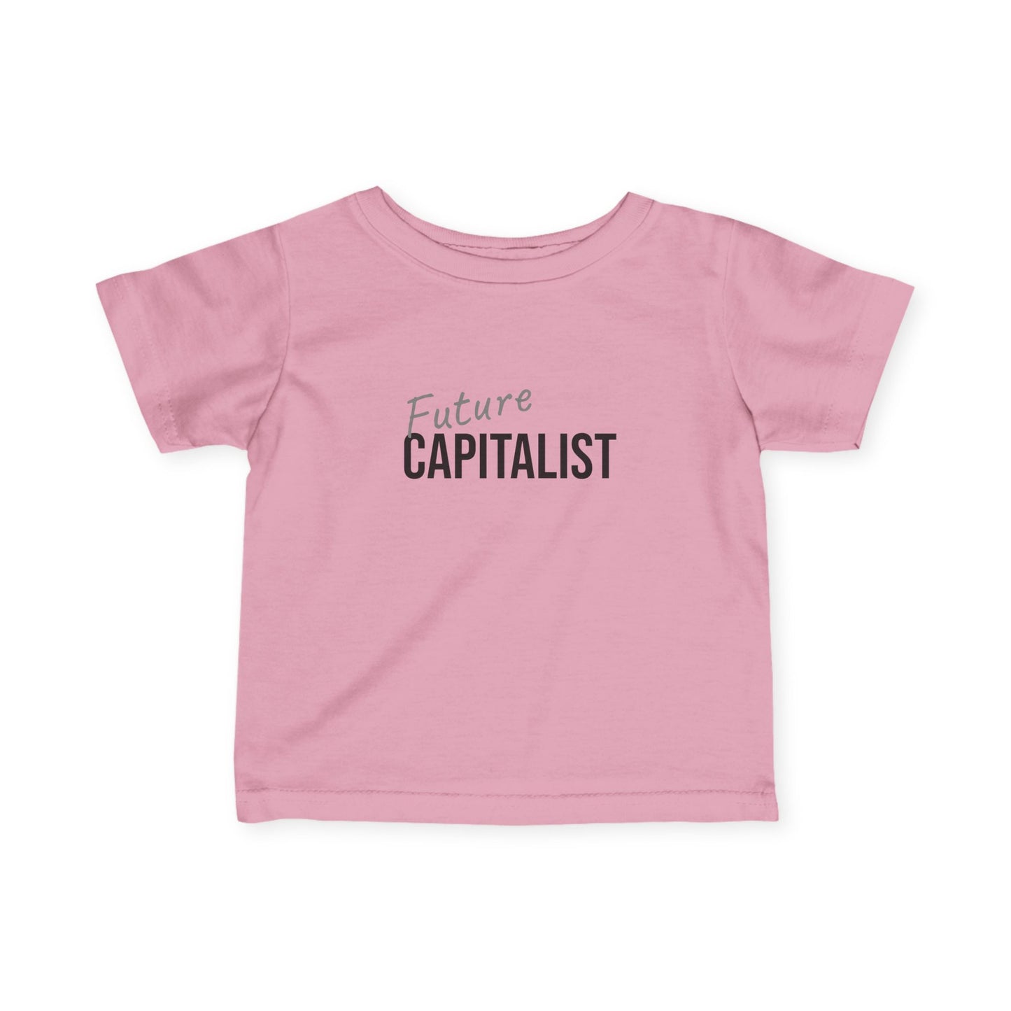 Future Capitalist Infant Tee — Cute Baby Graphic Shirt