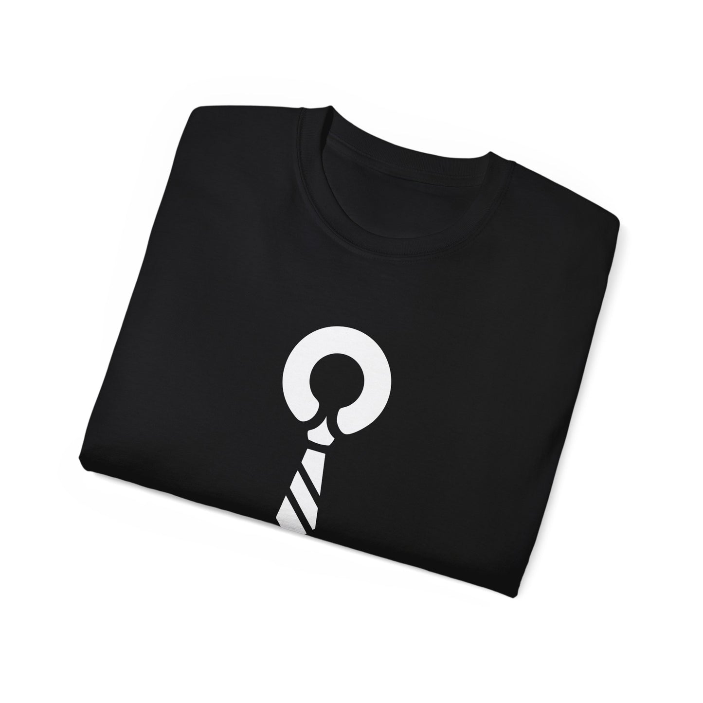 Minimalist Tie T-Shirt — Modern Dad & Office Humor Tee