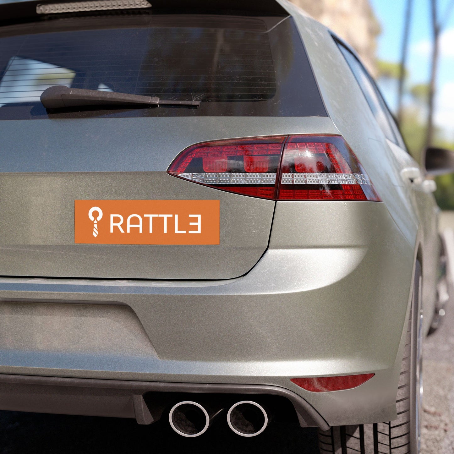 Car Magnet — RATTL3 Logo Decal