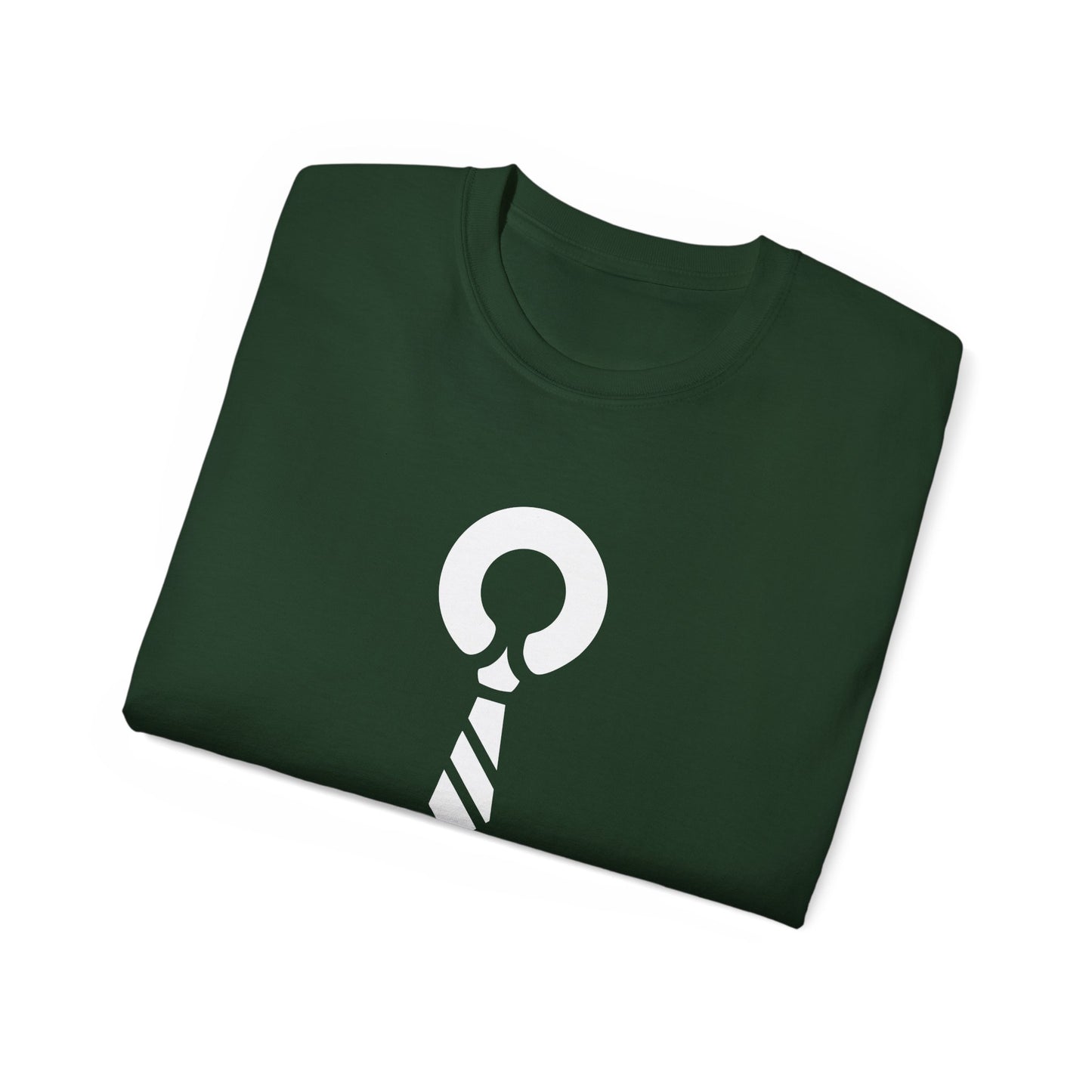 Minimalist Tie T-Shirt — Modern Dad & Office Humor Tee