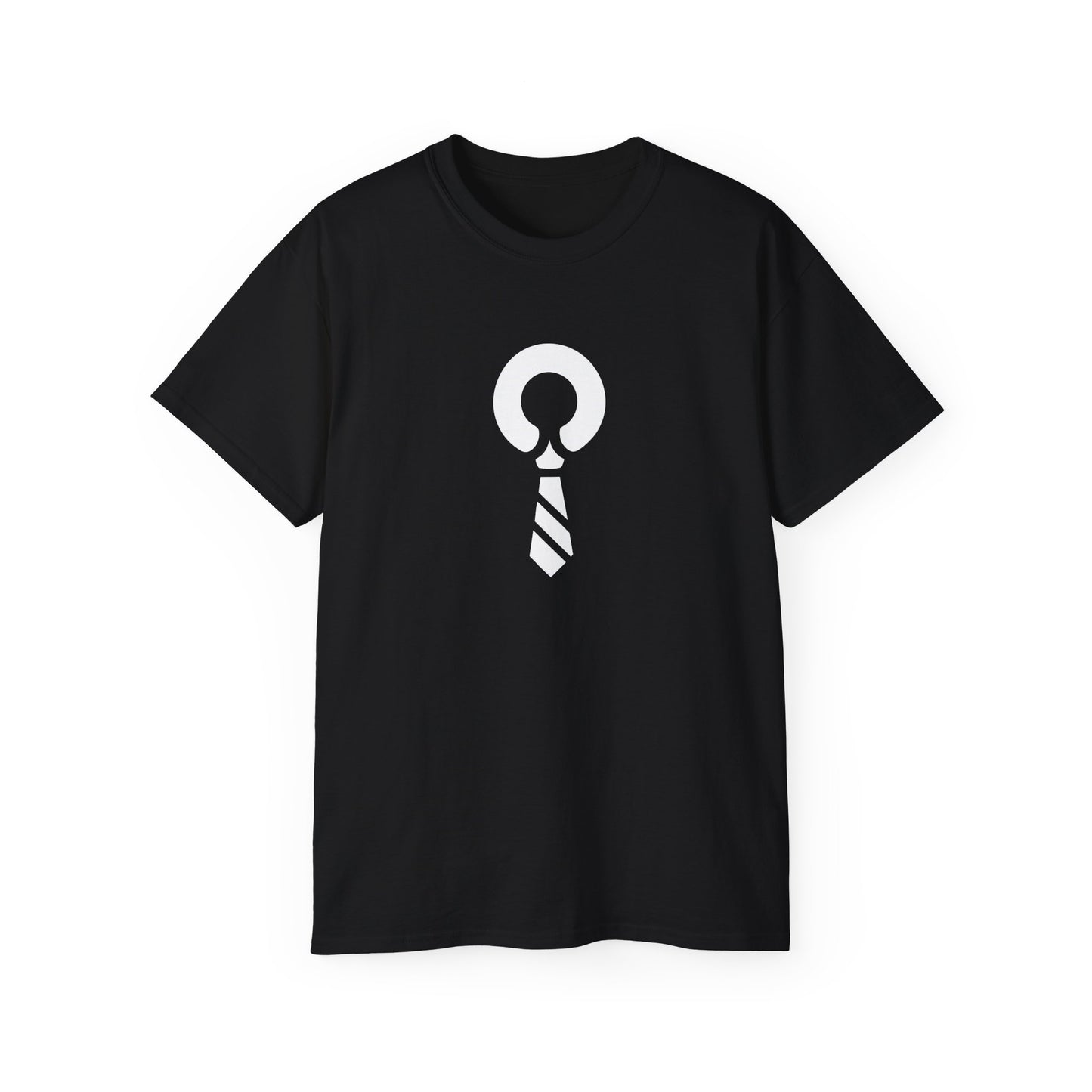 Minimalist Tie T-Shirt — Modern Dad & Office Humor Tee