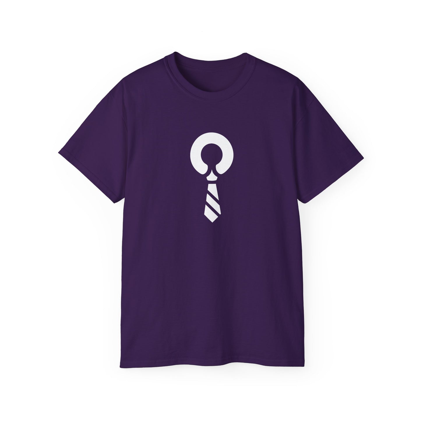 Minimalist Tie T-Shirt — Modern Dad & Office Humor Tee