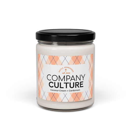 Company Culture — Coconut Cream & Cardamom Scented Jar (9oz)