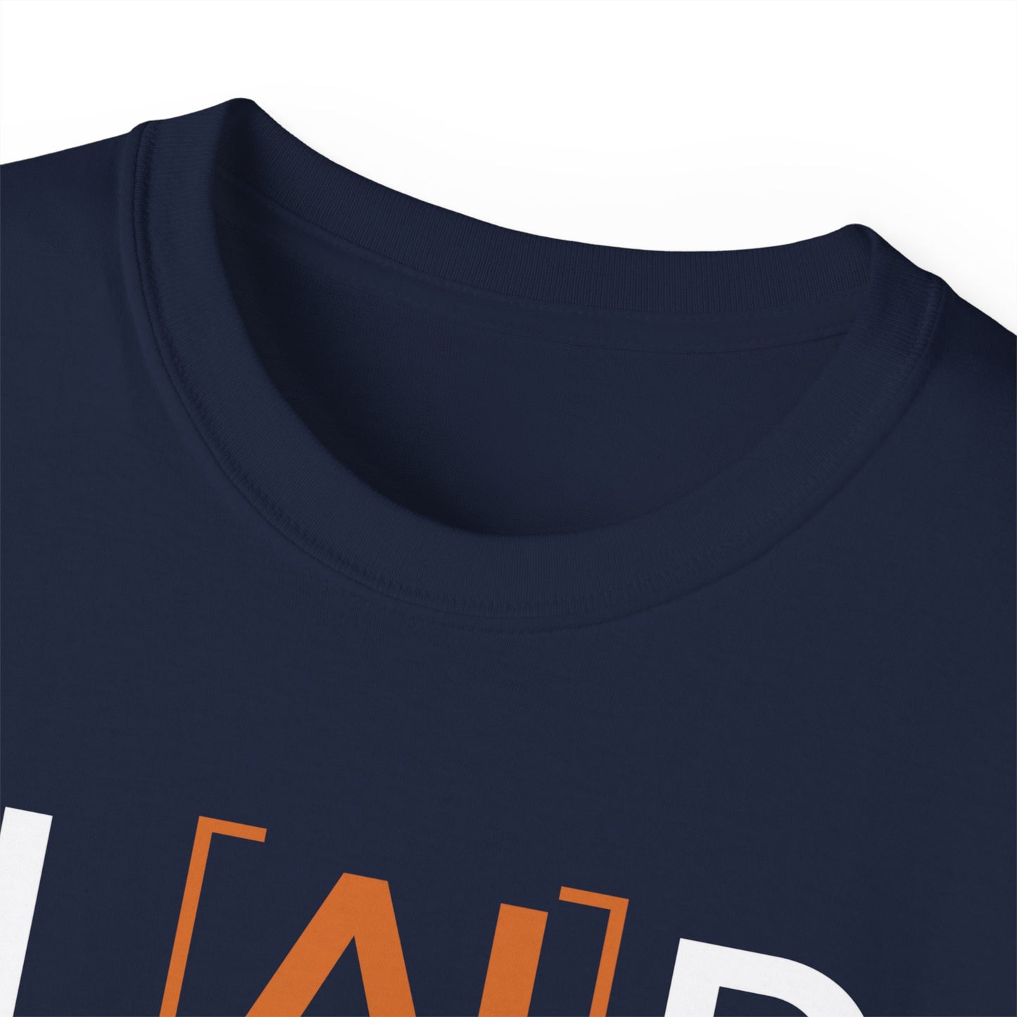 LAID Off Tech Humor T‑Shirt — Programmer AI Bracket Design