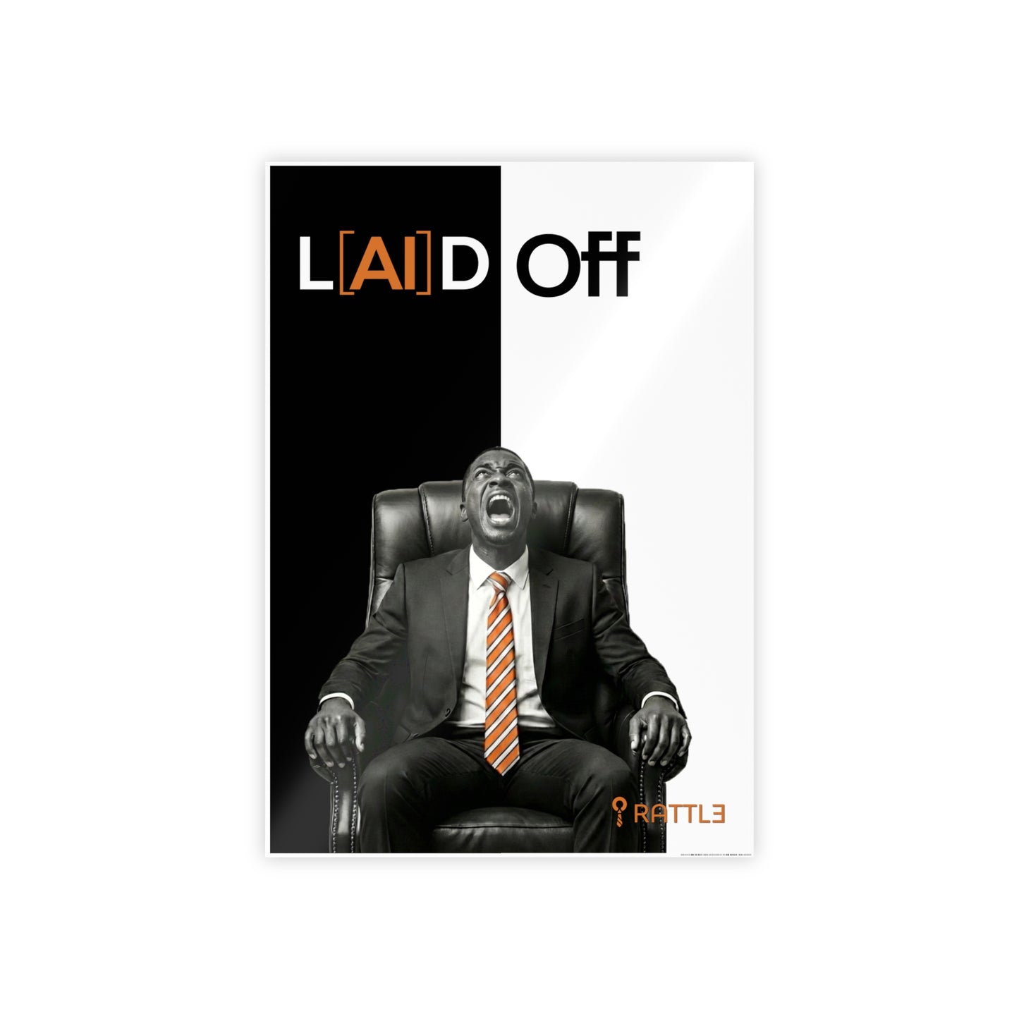 Sunken Place L[AI]D OFF Glossy poster