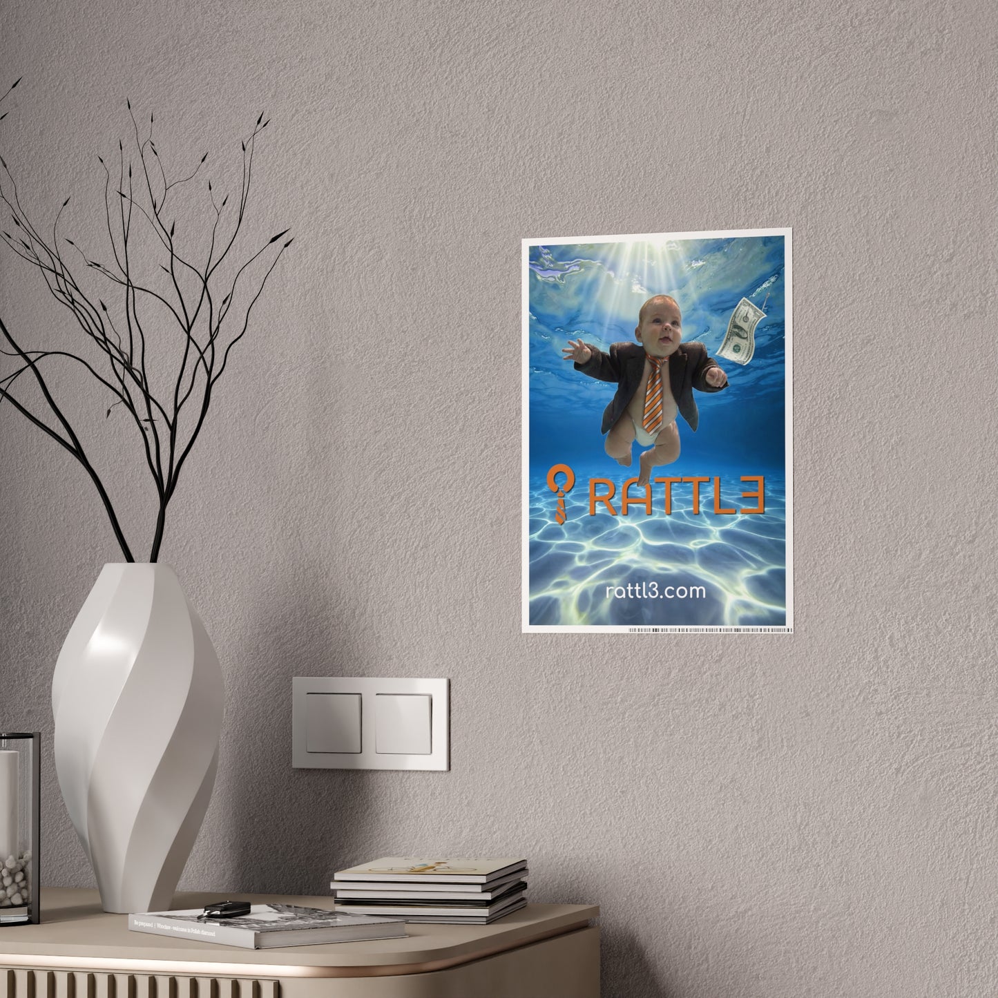 Gloss Poster — RATTL3 Baby Business Underwater Design