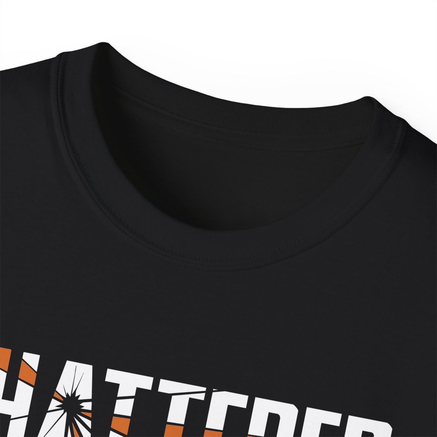 Black SHATTERED SUITS Graphic Tee