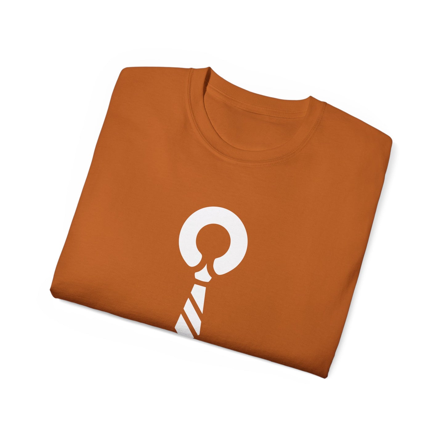 Minimalist Tie T-Shirt — Modern Dad & Office Humor Tee