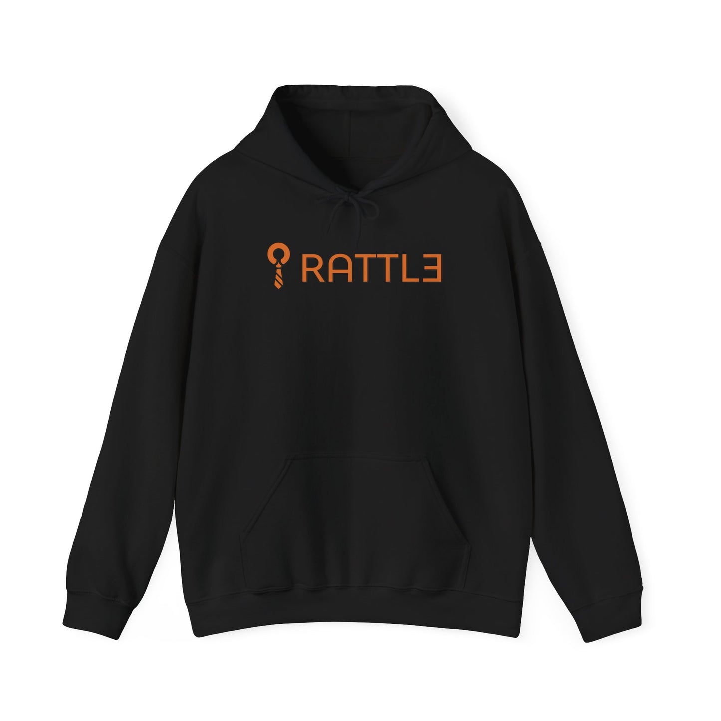RATTL3 Logo Hoodie – Minimalist Retro Script Pullover