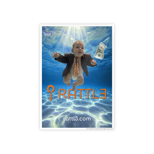 Gloss Poster — RATTL3 Baby Business Underwater Design