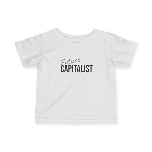 Future Capitalist Infant Tee — Cute Baby Graphic Shirt