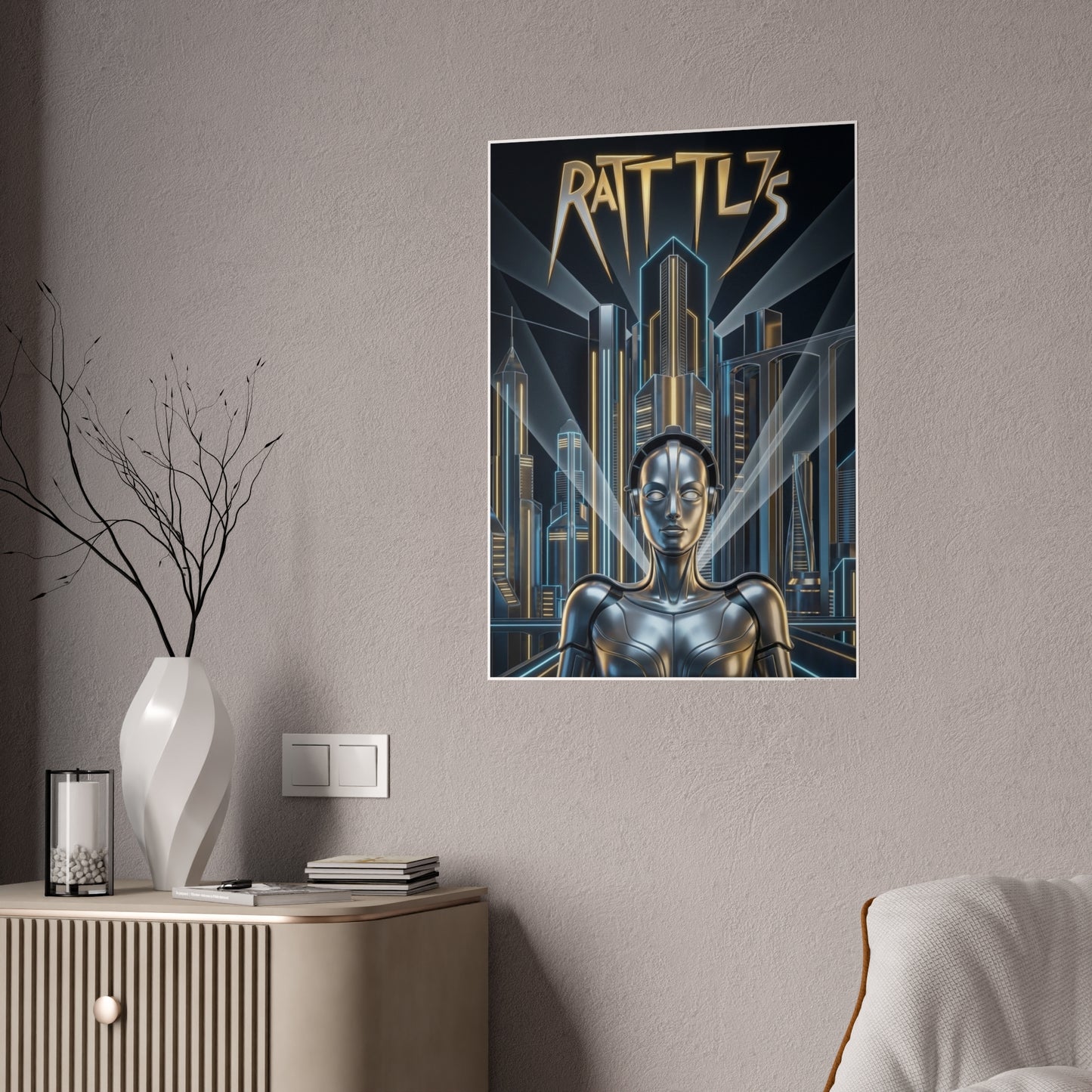 RATTL3 Metropolis Parody Poster